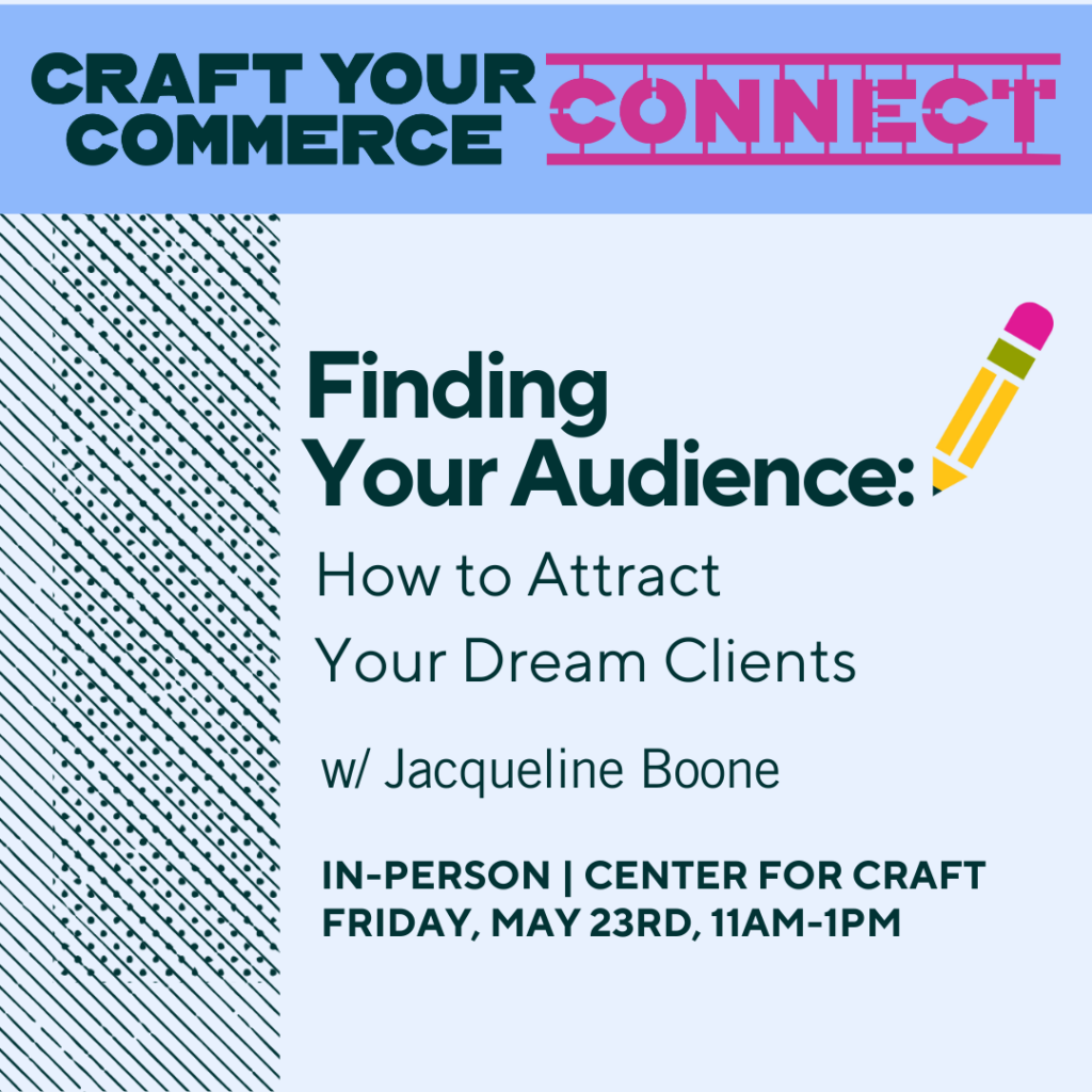 Workshop for small businesses on Finding Your Audience, May 2025
